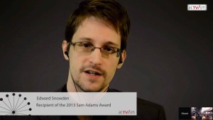 Edward Snowden on acTVism Munich