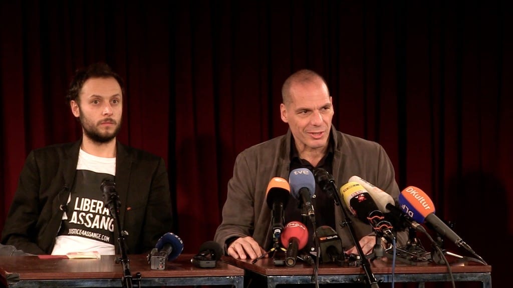 Press Conference: DiEM 25 launched Yanis Varoufakis