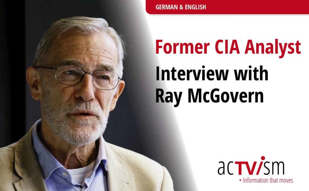 CIA Analyst Ray McGovern