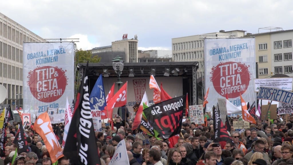 TTIP-CETA Demonstration in Hannover