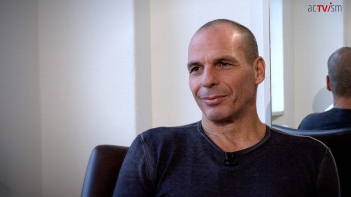 Yanis Varoufakis Julian Assange acTVism Munich