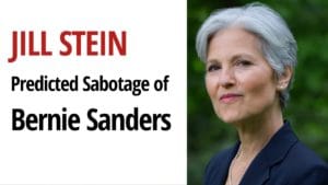 Jill Stein Bernie Sanders