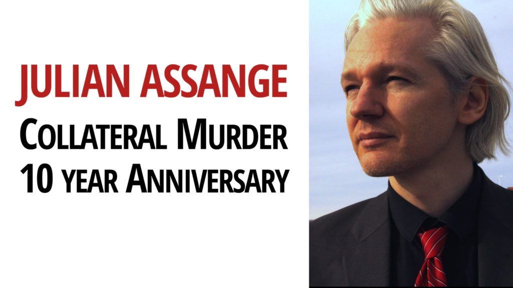 Julian Assange WikiLeaks Collateral Murder