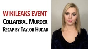 Collateral Murder WikiLeaks Taylor Hudak