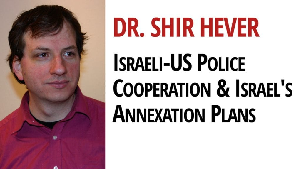 Israel Annexation Dr. Shir Hever