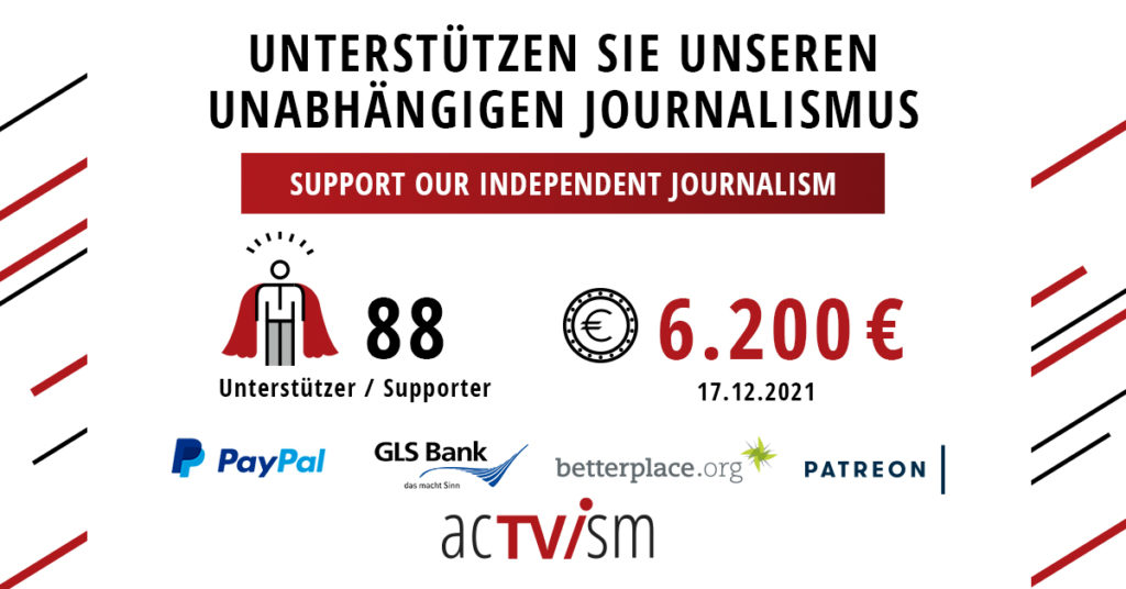 Press freedom Pressefreiheit Crowdfunding