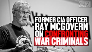 Ex-CIA officer Ray McGovern on confronting war criminals