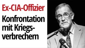Ex-CIA-Offizier Ray McGovern zur Konfrontation mit Kriegsverbrechern
