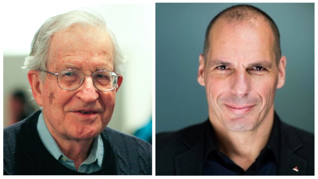 Noam Chomsky & Yanis Varoufakis über Neoliberalismus & Grundeinkommen