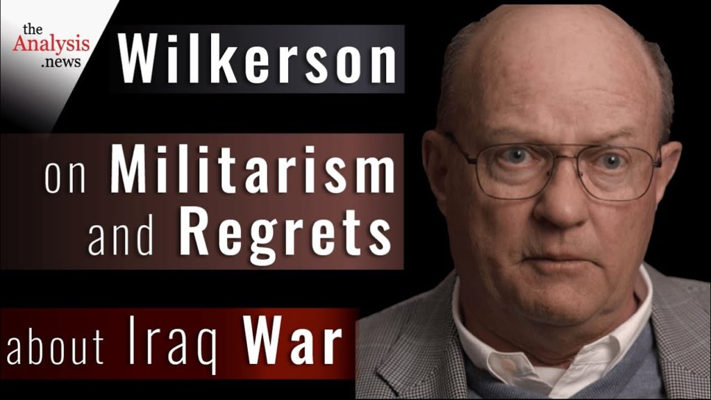 Wilkerson on Militarism and Regrets About Iraq War