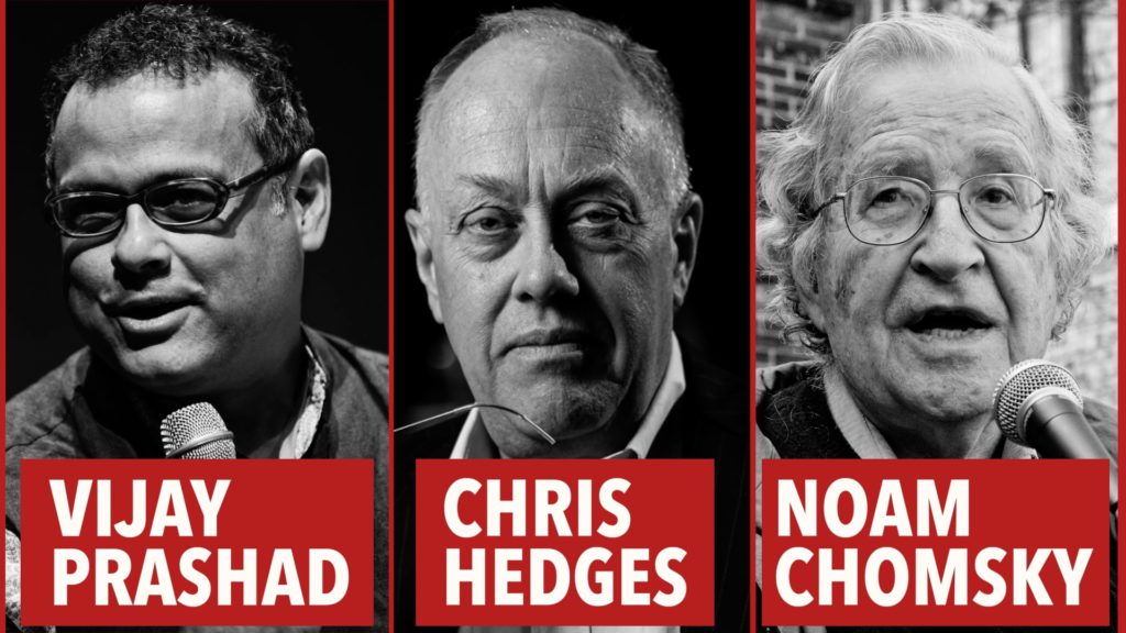 Noam Chomsky, Chris Hedges & Vijay Prashad expose NATO
