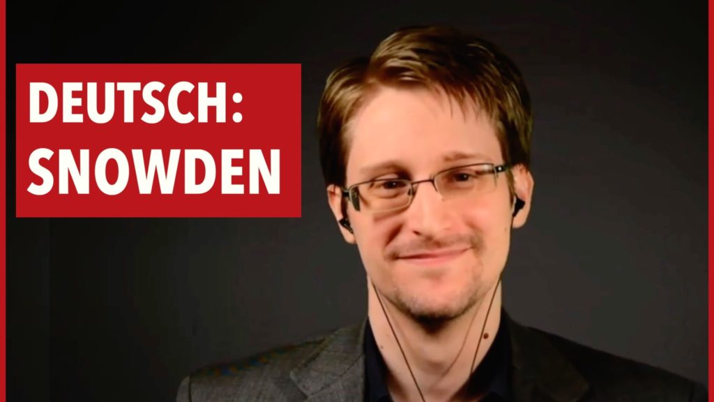 Edward Snowden - Die komplette acTVism-Videoserie auf Deutsch