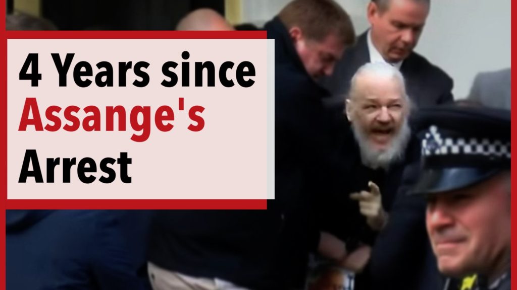 Where is Julian Assange now? 4 Years After his Arrest