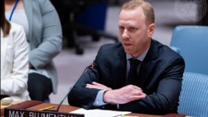 Max Blumenthal vor dem UN-Sicherheitsrat zur Ukraine-Hilfe