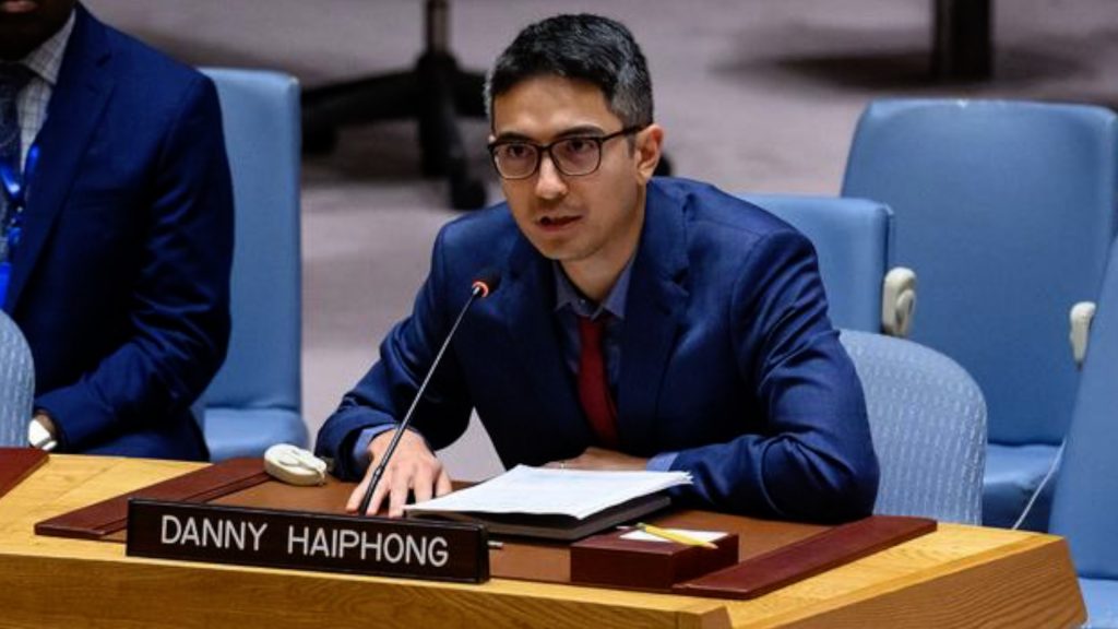 Danny Haiphong richtet sich an den UN-Sicherheitsrat zur Ukraine-Hilfe der NATO