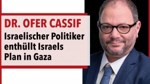 „Wir befinden uns am Abgrund!“ Israels Politiker Dr. Cassif verurteilt den Krieg