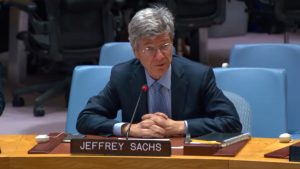 Jeffrey Sachs addresses the UN Security Council on the wars in Palestine, Syria & Ukraine