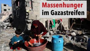 Einblicke in den Gazastreifen, in dem sich eine Hungersnot ausbreitet