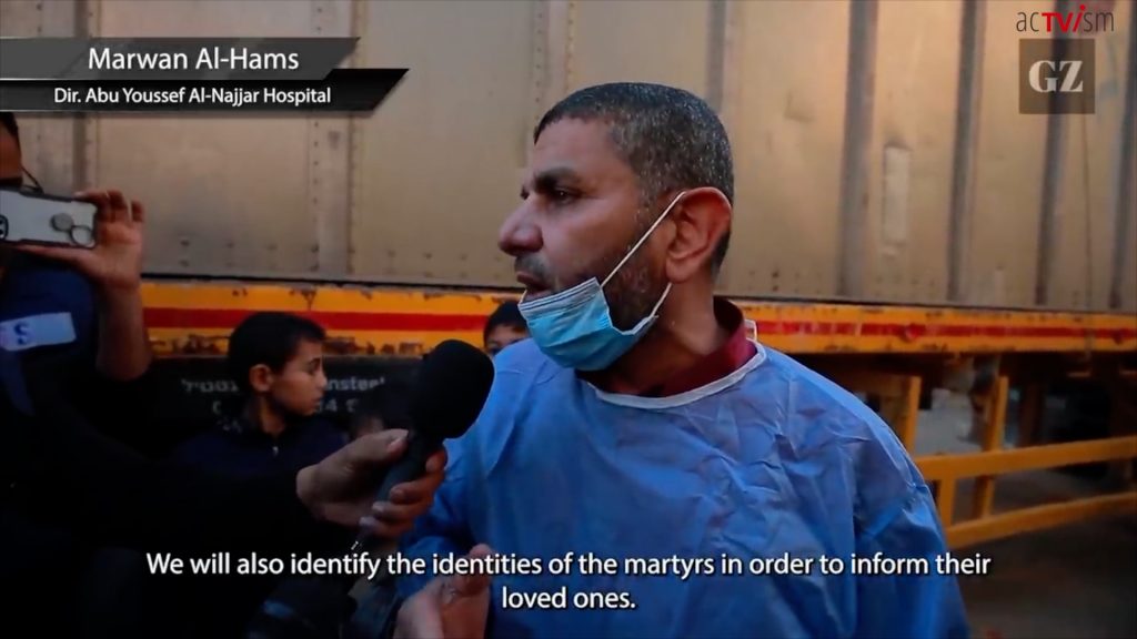 Stiehlt Israel Körperteile von Opfern aus dem Gazastreifen?