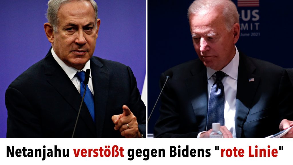 Biden beugt sich, als Netanjahu die „rote Linie“ in Rafah missachtet