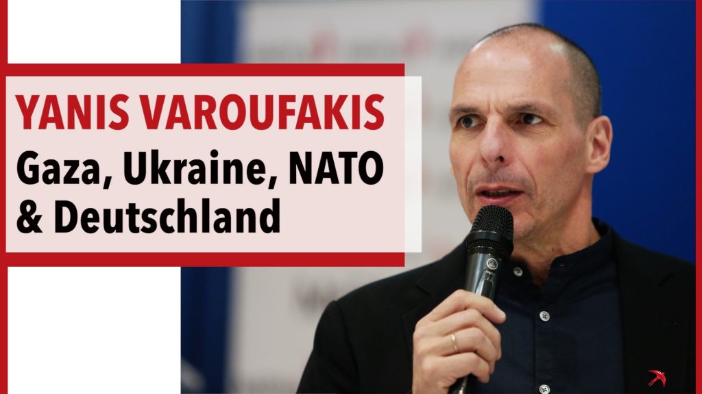 Yanis Varoufakis zu Palästina, NATO, Deutschland, Russland & mehr
