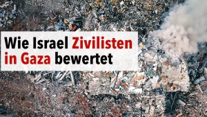 ENTHÜLLT: Wie Israel den Nicht-Wert zivilen Lebens in Gaza berechnet