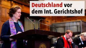 Die Verteidigung Deutschlands vor dem Internationalen Gerichtshof