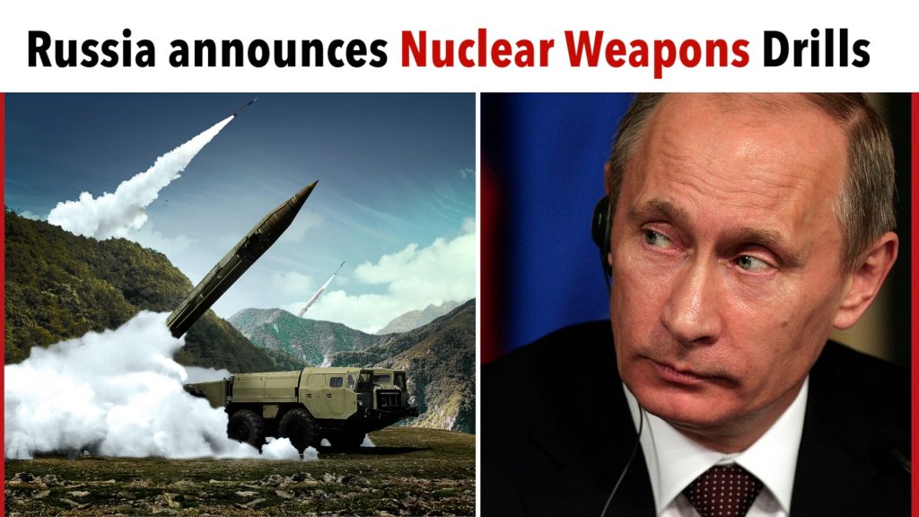 Russia announces nuclear drills, Israel begins attack on Rafah & student protests