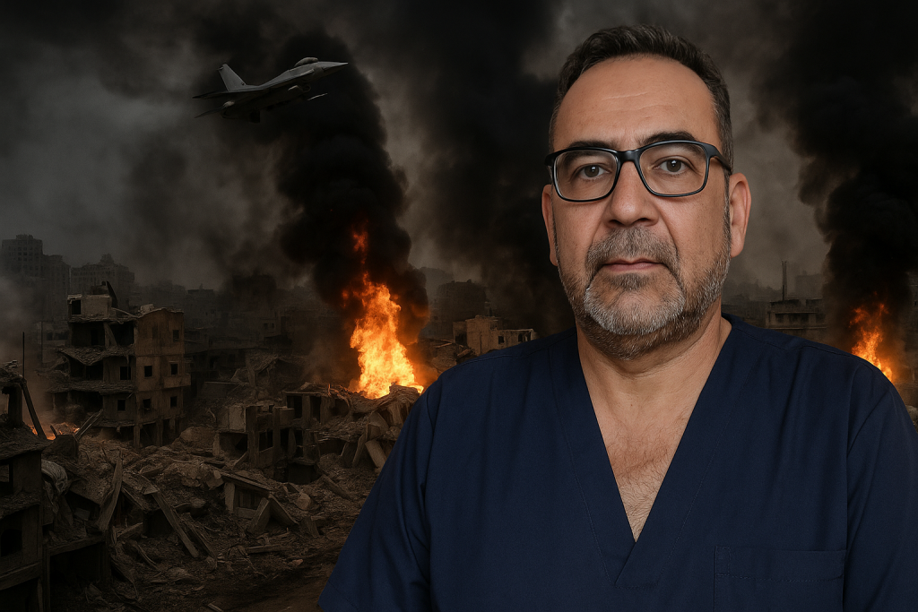 Gaza doctor recounts Israeli attack on hospital, journalists