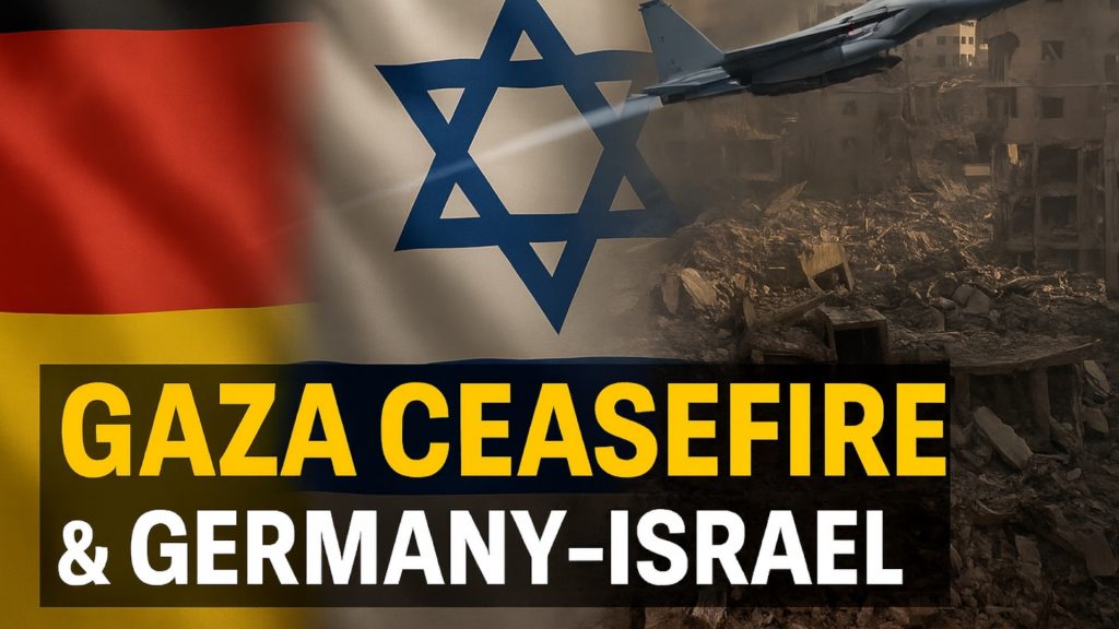 Gaza Ceasefire & Germany’s Obsession with Israel