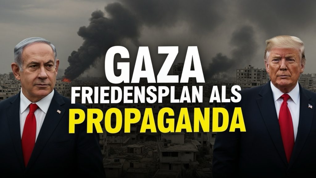 “Friedensplan” als Propaganda: Schuldumkehr im Gaza-Krieg