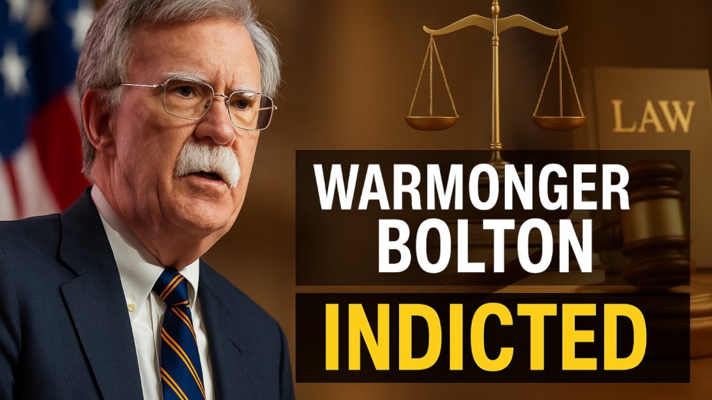 John Bolton INDICTED