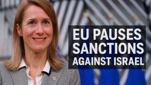 EU 'Pauses' Its Toothless Sanctions On Israel