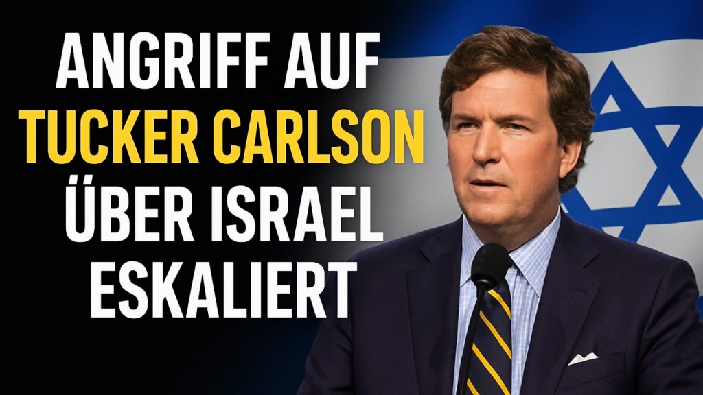Tucker Carlson: Der Krieg gegen ihn eskaliert – wegen Israel-Kritik