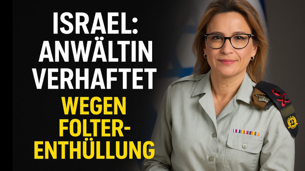 Israel: Militärstaatsanwältin verhaftet wegen Folter-Enthüllung