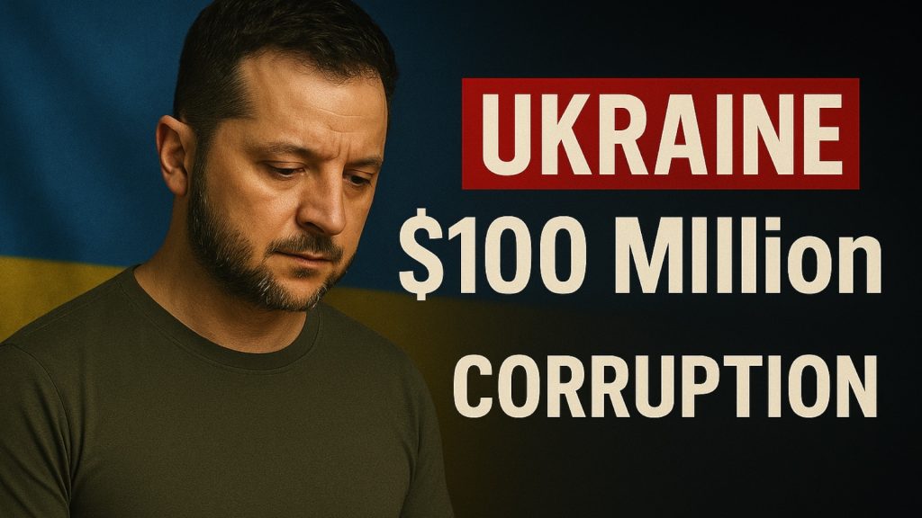 Zelensky's Top Associates Embroiled in $100 Million Corruption Scandal