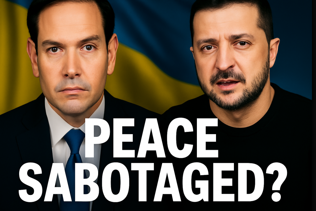 How Marco Rubio Sabotaged the Ukraine Peace Deal