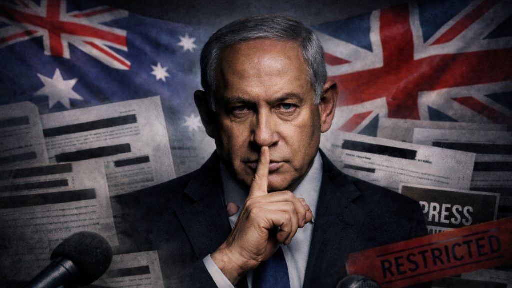 Australia and the UK Obey Israel's Censorship Orders