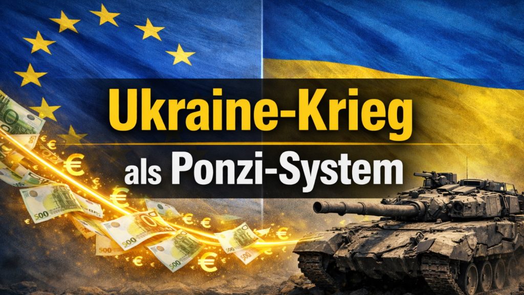 Der Ukraine-Krieg als Ponzi-System: Wer zahlt die Milliarden?