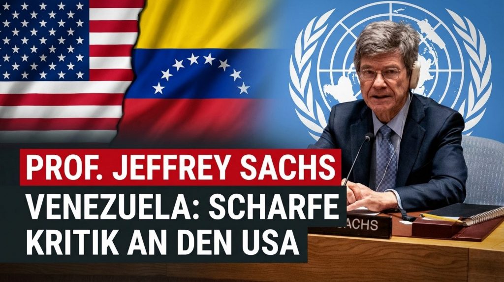 Prof. Jeffrey Sachs: Scharfe Kritik an den USA vor der UN wegen Venezuela