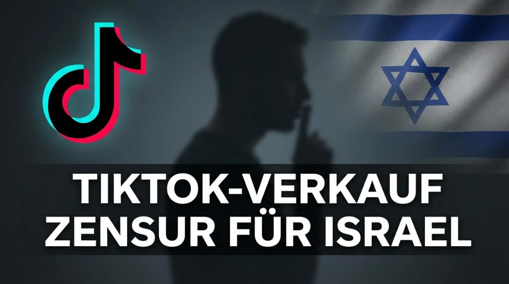 Der TikTok-Verkauf – Zensur für Israel