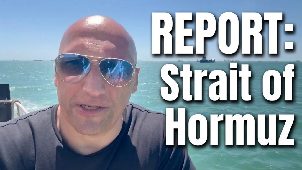 REPORT from the Strait of Hormuz