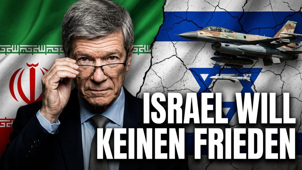 Prof. Jeffrey Sachs: Israel will keinen Frieden im Nahen Osten