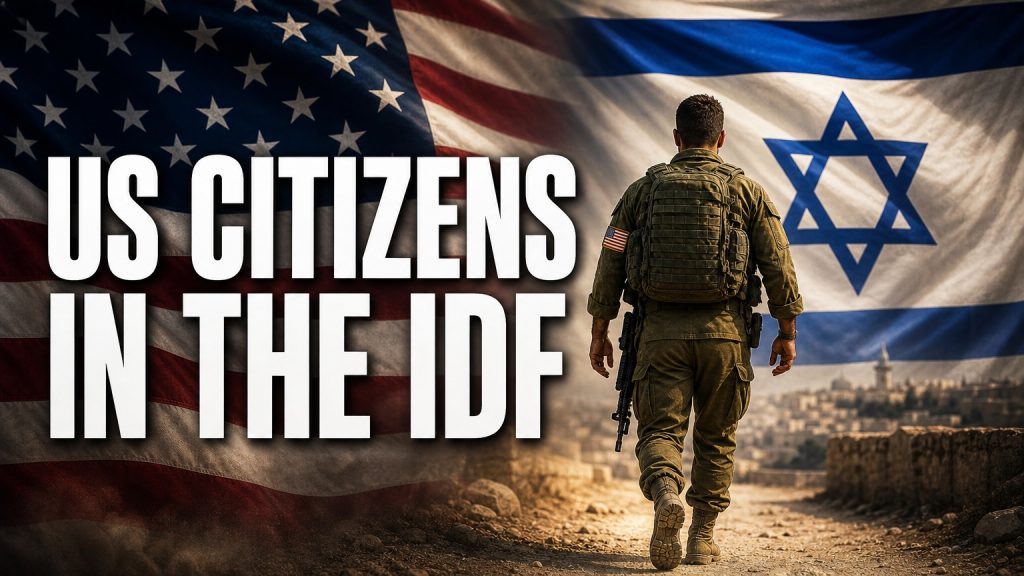 US Citizens in the IDF — Why Is Nobody Talking About It?