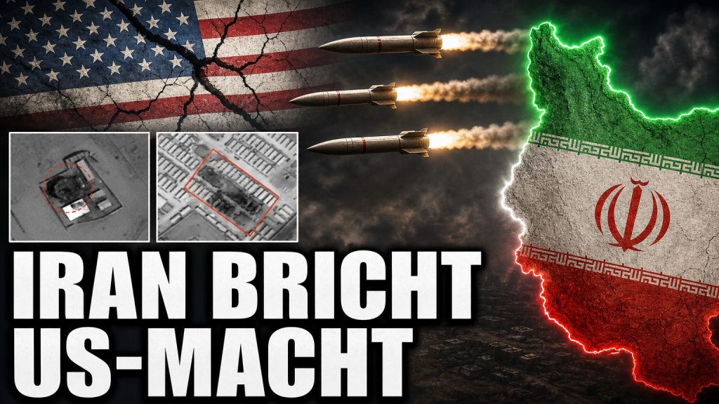 Iranische Raketen brechen die Militärmacht der USA