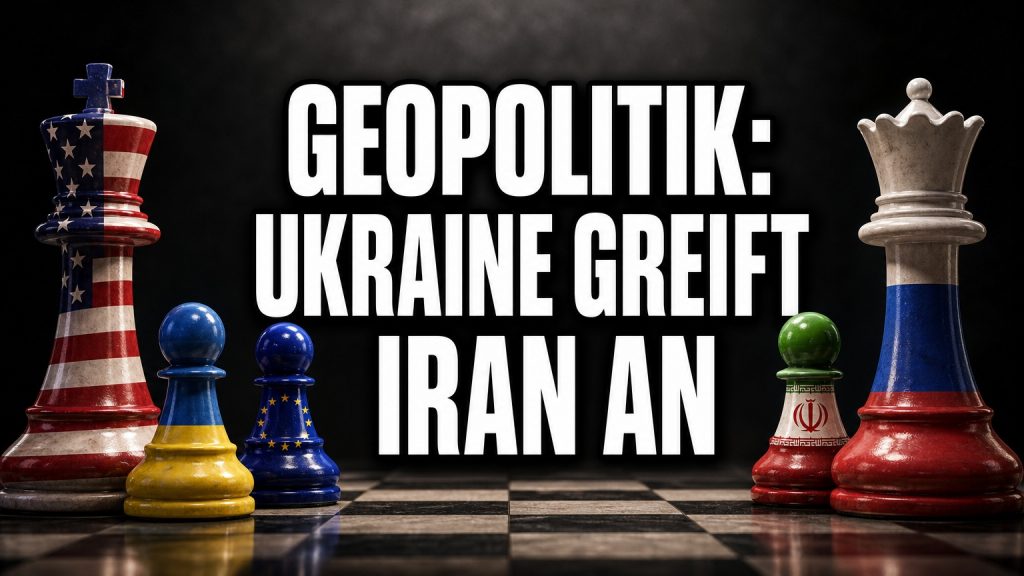 Ukraine greift Iran an – die Geopolitik dahinter