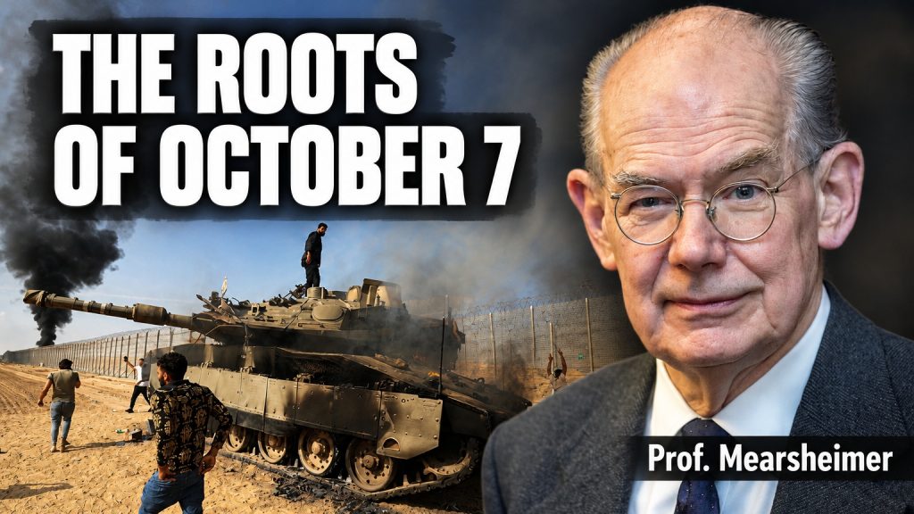 Prof. Mearsheimer - The Roots of Hamas’s October 7 Attack