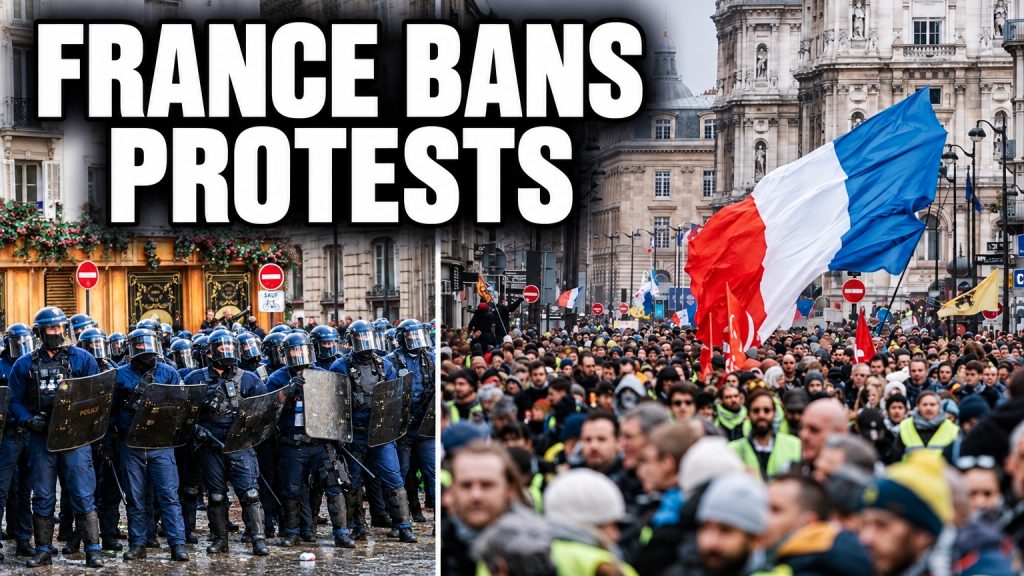 From France: Protests Banned – Europe’s Path to Repression